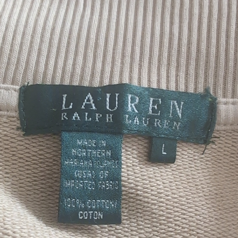 Ralph Lauren Cream Knit Sweater - Picture 2 of 8